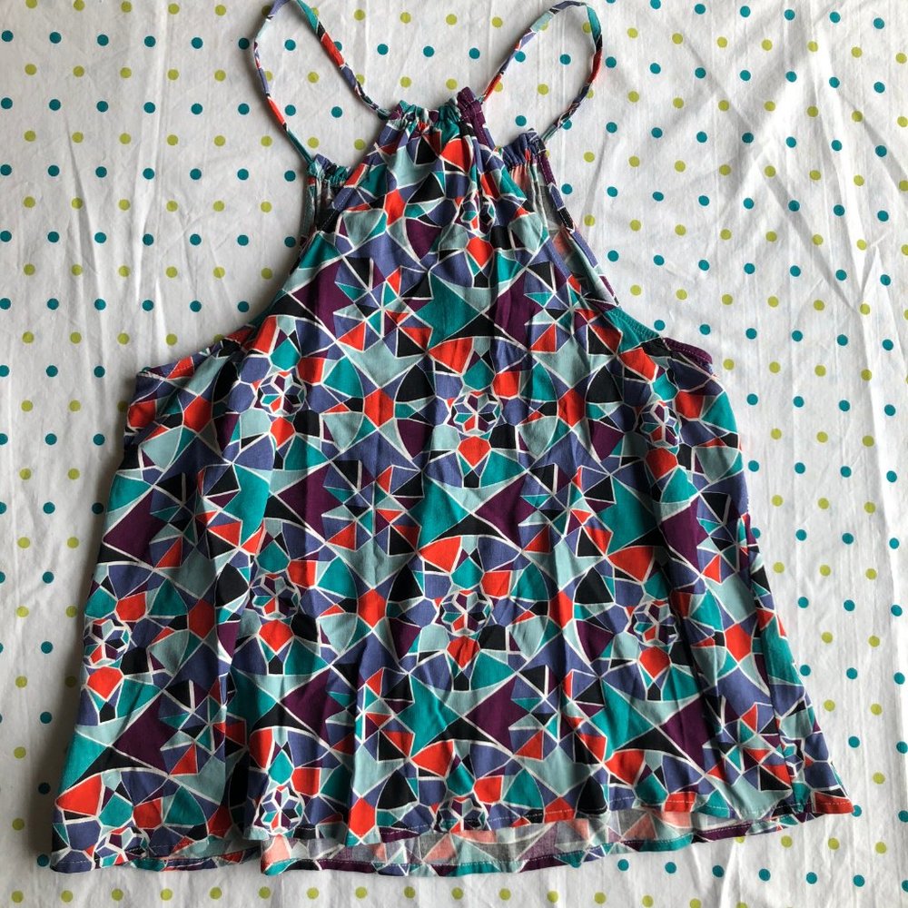 Roxy Geometric Tank - Picture 5 of 7